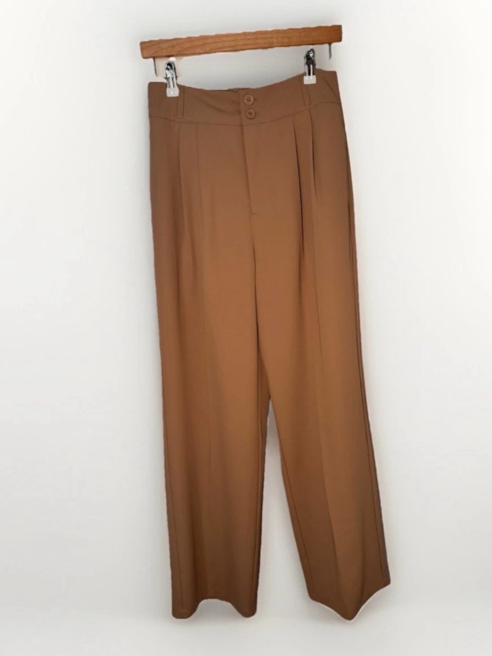 Halara Work Pants Neutral Brown Capsule Wardrobe Staple - Picture 3 of 8